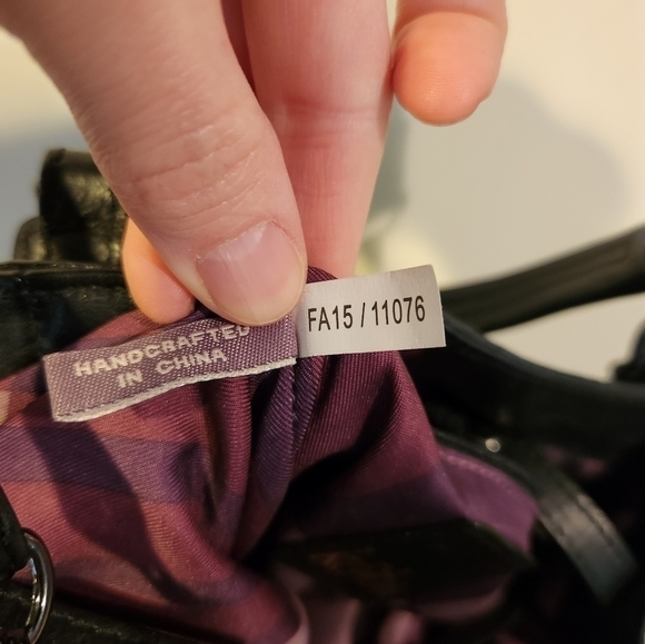 Kooba Mini Jonnie Crossbody Black Purse - Picture 14 of 15